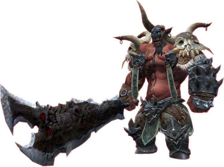 A raid boss crafted by the dev